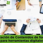 Reutilización de Contenidos de formación para herramientas digitales