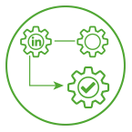 icono esquema ventas LinkedIn